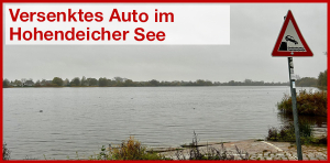 Versenktes Auto im Hohendeicher See