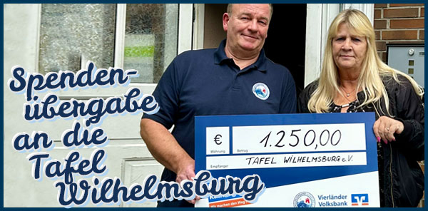 Spendenübergabe an Tafel Wilhelmsburg